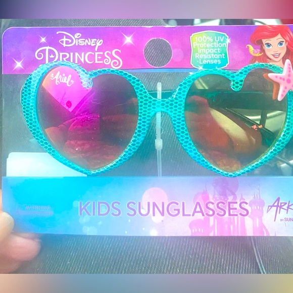 Disney NWT Princess Ariel Sunglasses in Original Packaging w 100% UV Pro… - Picture 6 of 6